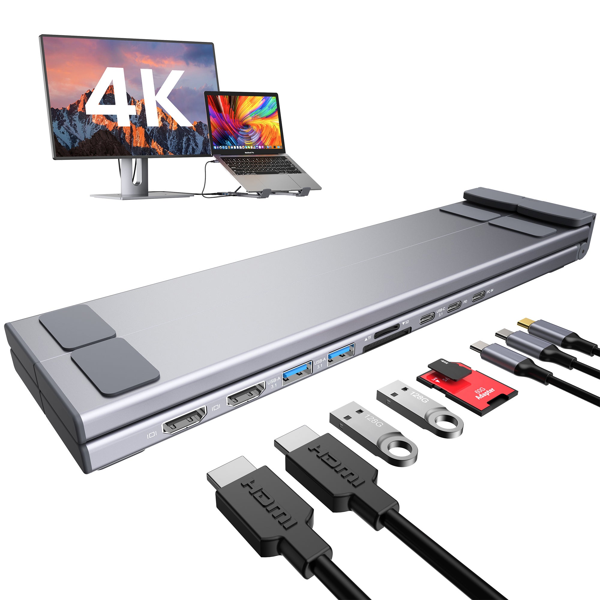 USB-C Laptop Dock Stand – Everyday Connectivity | Essential