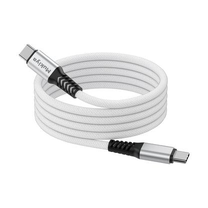 100W Magnetic Snap-to-Shape USB-C Cable