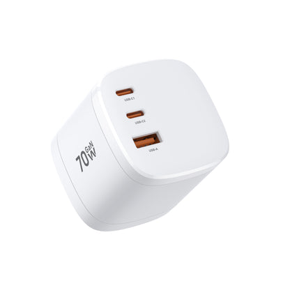 70W GaN Travel Charger with 360° Rotating Plug | TwistCube