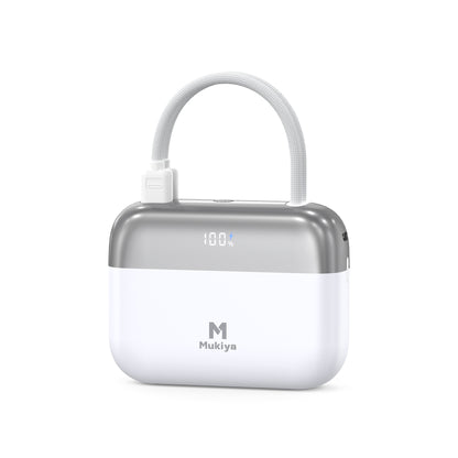 Mukiya Handbag Dual-Cable Power Bank | 10,000mAh 30W Fast Charging