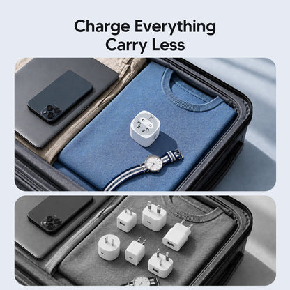 70W GaN Travel Charger with 360° Rotating Plug | TwistCube