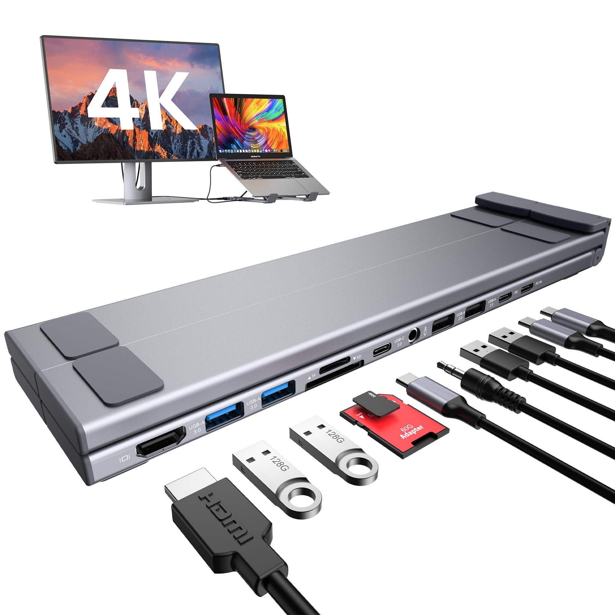 USB-C Laptop Dock Stand – Everyday Connectivity | Essential